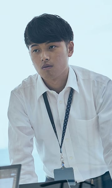 男性社員の画像