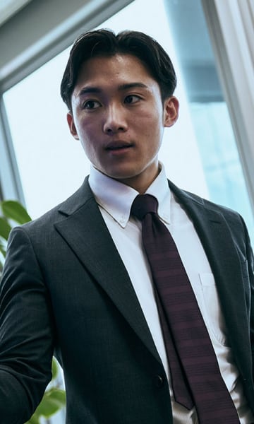 男性社員の画像