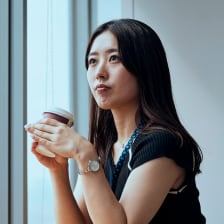 女性社員の写真